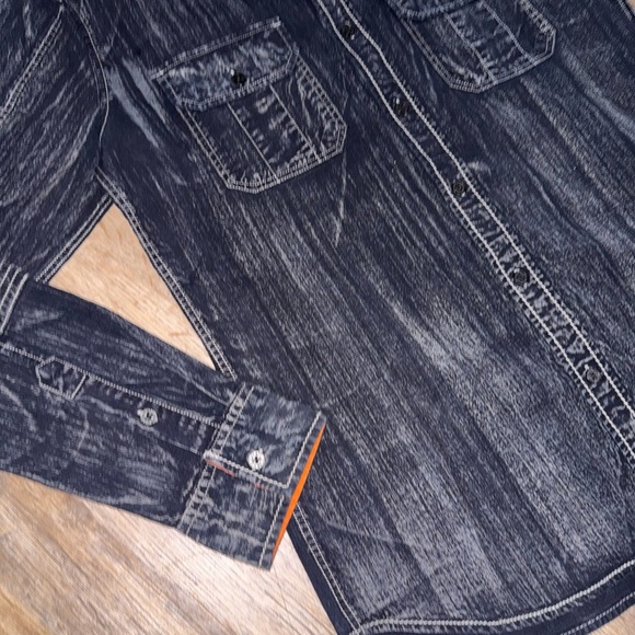 Affliction • Despise Washed Stretch Shirt - Picture 5 of 11